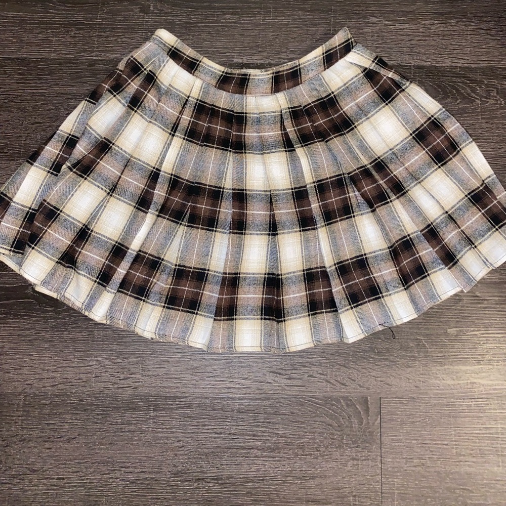 Plaid skirt